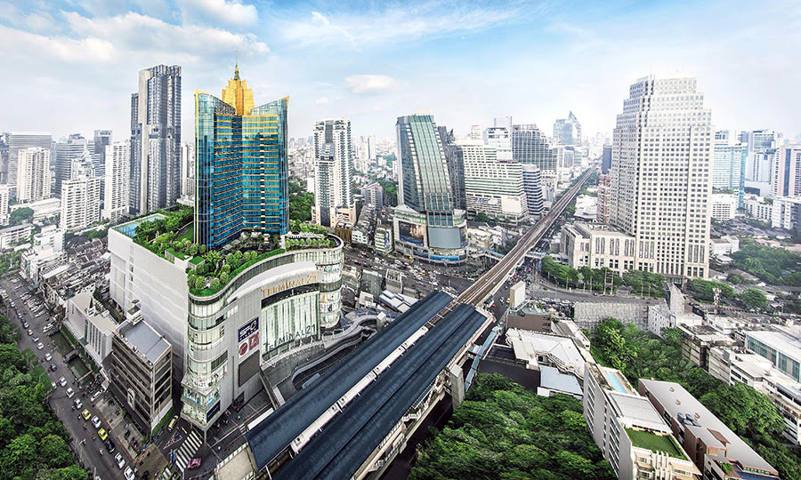 Bangkok's Central Business District in 2024